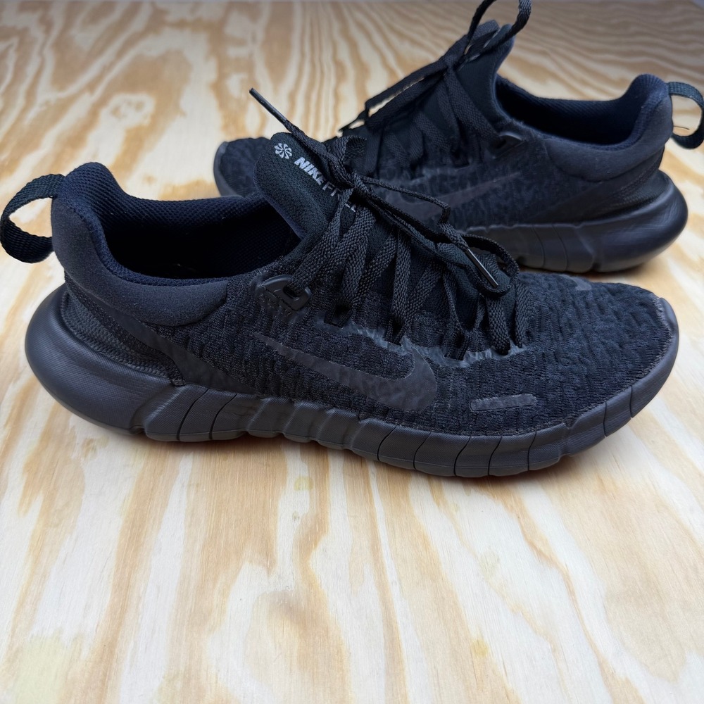 Nike Free Run 5.0 Next Nature Mens Black Running Shoes CZ1884-004 Size 9